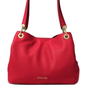 Raven pebble leather bag